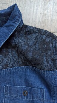 Džínová košile vel. 164 zn.H&M - 3