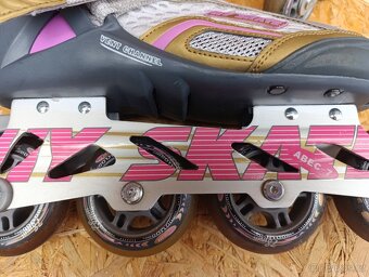 Kolečkové brusle Hy skate - velikost 40 - 3