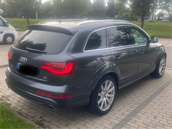Audi Q7 3,0Tdi Quattro Rok 2014 najeto pouze 138tis. S-line - 3