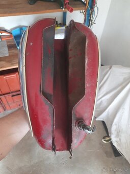 Jawa 250 panelka nádrž patinovka - 3