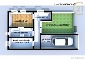 RD s krásnou zahradou na klidném místě, Jedlová - 3