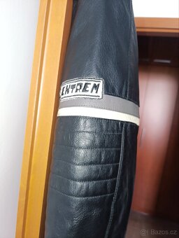 Pánská kožená moto bunda - 3