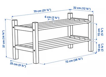 Botník Tjusig (Ikea) - 3