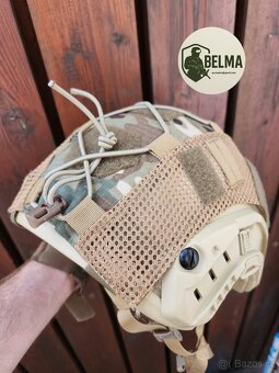 multicam balistická přilba neprůstřelná taktická samopal ačr - 3
