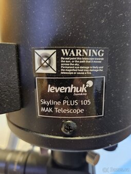 Hvězdářský dalekohled Levenhuk Skyline Plus 105 MAK - 3