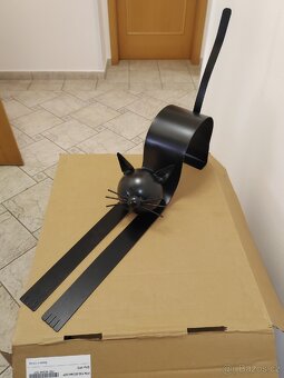 Dekorace KOČKA kovová - 3