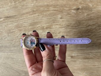 Dětské hodinky - fialové Stitch - 3