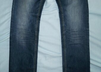 Tmavě modré pánské džíny, vel. M-L, zn. Wild & Rough - 3
