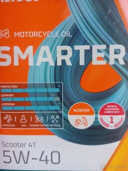 Prodám olej Repsol Smarter 5W-40 4T - 3