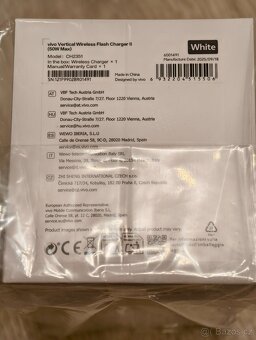 Bezdrátová nabíječka Vivo 50W - nová nerozbalená - 3