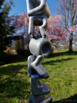 Dřevěná socha z jednoho kusu - BROKEN - 3