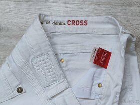 Dámské bílé džíny CROSS - 3