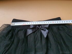 Dětská tutu sukně černá - 3