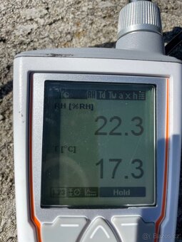 Ruční měřič vlhkosti a teploty - 3