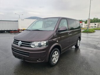 VW CARAVELLE T5 2.0 TDi 103-KW KLIMA 9-MÍST SERVISK 218TKM - 3
