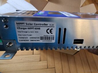 MPPT 60A Solar regulátor Charger Controller - 3