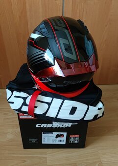 Predám novú moto prilbu Cassida Aero Drome + Pinlock - 3