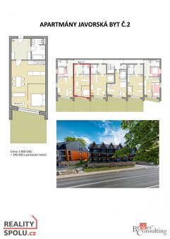 Prodej, byty/2+kk, 81 m2, Javorská, Železná Ruda, Klatovy [I - 3