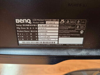 Benq GL2450 -24palců - 100% funkční . Rozlišení: 1920 x 108 - 3