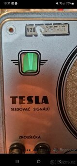 Tesla sledovač signálu BS 367 - výměna za rádio Tesla - 3