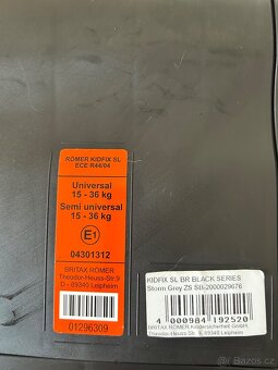 Autosedačka Britax Romer - 3