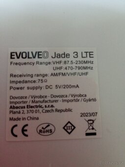 Televizní anténa EVOLVEO JADE 3 LTE - 3