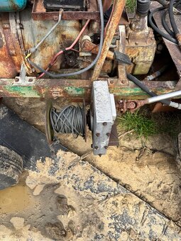 Hydromotor, naviják na traktor domácí výroby, malotraktor - 3