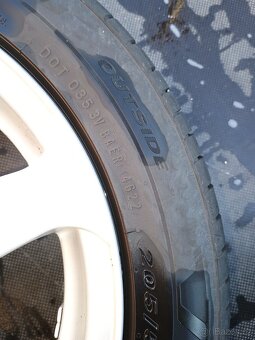 Kola 7Jx16" 4x108 včetně pneu 205/50ZR16 - 3