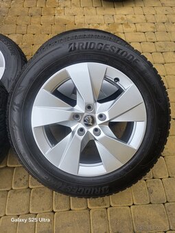 Alu kola zimní sada 5x112 17" Škoda Kodiaq - 3