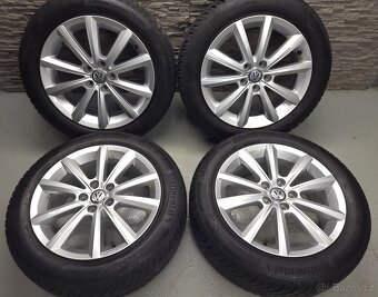 16" Originál VW Merano 5x100 zimní pneu 6-7mm - 3