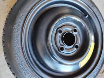 rezerva dojezdová 4x100mm 105/80 r13 Bridgestone - 3