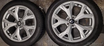 Seat Arona,alu disky 17', zimní pneu - 3