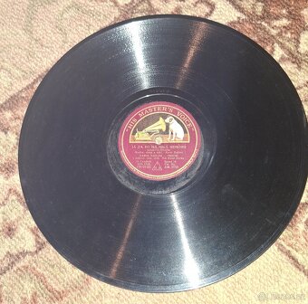 Šelakové gramofonové desky - 25 cm - 3