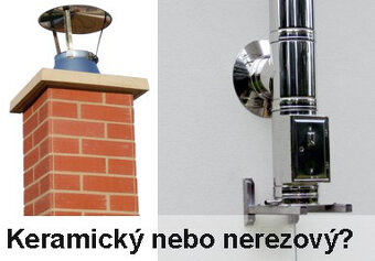 Nerezové komínové vložky a keramické komíny - 3