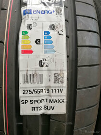 Nové letní pneu 275/55 R19 111V Dunlop - sada 4ks - 3