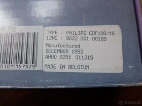 Philips CDF 100 přehrávač CD, retro - 3