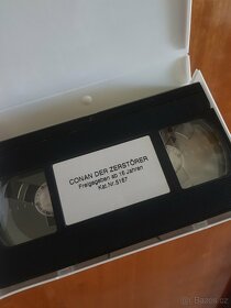 Predám VHS Ničitel Conan v nemeckom jazyku - 3