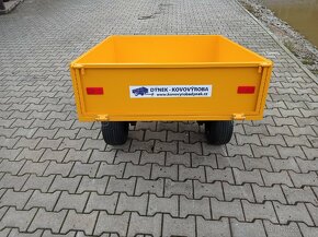 Přívěs - vozík D -TPS 400 za zahradní traktor - 3