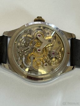 Vzácné hodinky značky Minerva Chronograph - 3