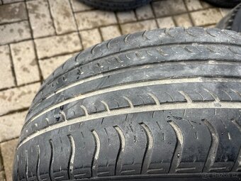 4x alu disky 5x112 R16, letní pneu - 3