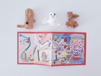 KINDER HRAČKA S PASTELKOU • ŽABKA A OREL S VOSKOVKOU - 3