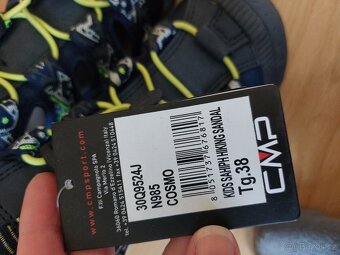 Nové dětské letní sandály boty CMP, vel. 38 - 3
