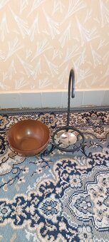 Měděný vonný kotlík na bylinky nebo oleje – dekorace i funkč - 3