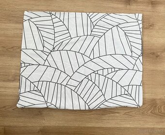 Povlečení na dvoulůžko PAULA perkál 200x220 bílá/šedá Jysk - 3