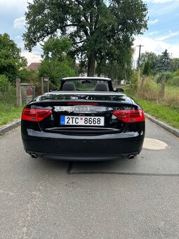 AUDI A5 CABRIO-AUTOMAT- SERVIS-217 TKM - 3