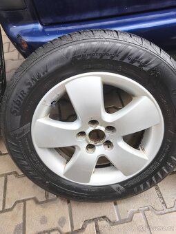 Prodám alu 5x100 R15 original seat leon - 3