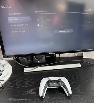 PS5 s mechanikou TOP stav + hry NFS GoW Ragnarok - 3