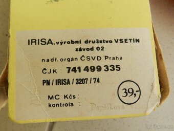 PARAŠUTISTA - IRISA r. 1980 - ČSSR - 3