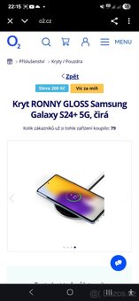 Ochraný kryt S24+ v originálním obalu - 3