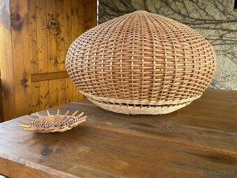 Proutěné stínidlo na stropní světlo - 3